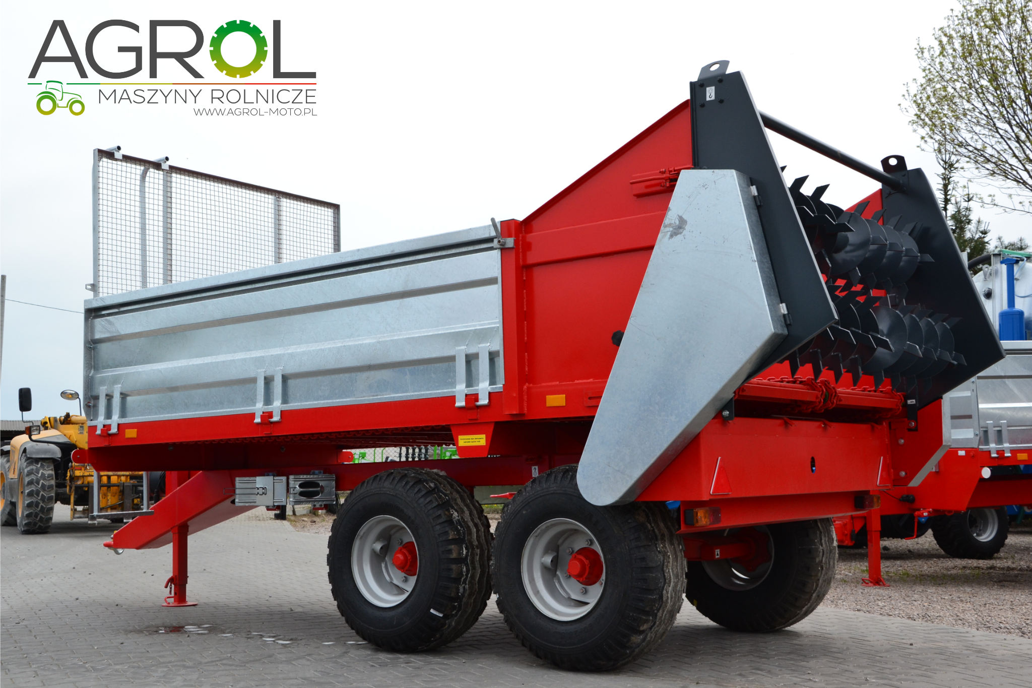 Rozrzutnik obornika ROLTRANS N250/3 LEO 6 ton - obrazek 3