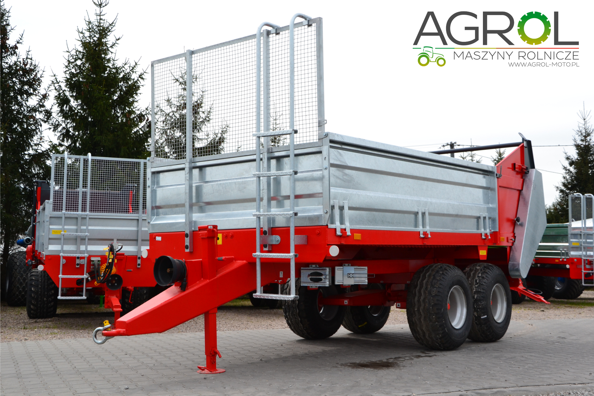 Rozrzutnik obornika ROLTRANS N250/3 LEO 6 ton - obrazek 2