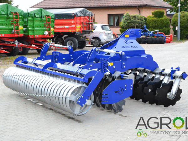 Brona talerzowa AGRO-MAX 3.0 m wał daszkowy - obrazek 3