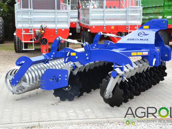 Brona talerzowa AGRO-MAX 3.0 m wał daszkowy - obrazek 2