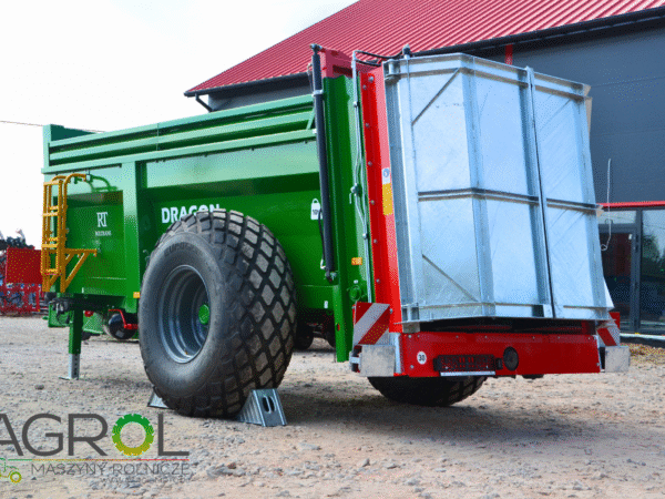 Rozrzutnik obornika ROLTRANS N150S/5 DRAGON 10 ton - obrazek 3