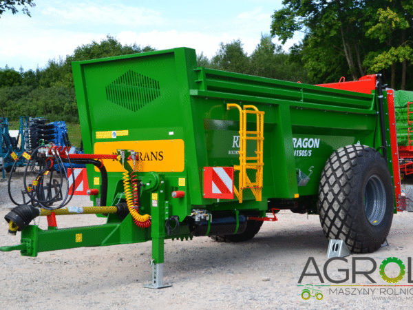 Rozrzutnik obornika ROLTRANS N150S/5 DRAGON 10 ton - obrazek 2