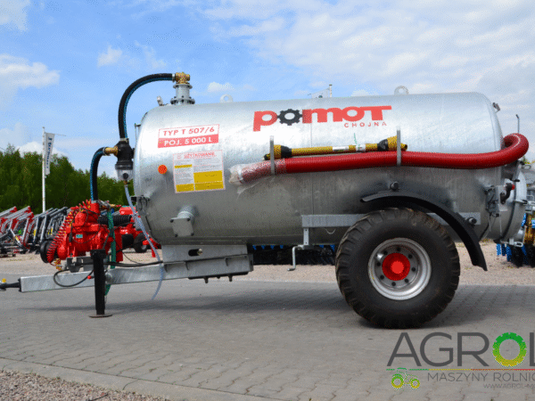 Wóz asenizacyjny POMOT 5000 litrów - obrazek 5