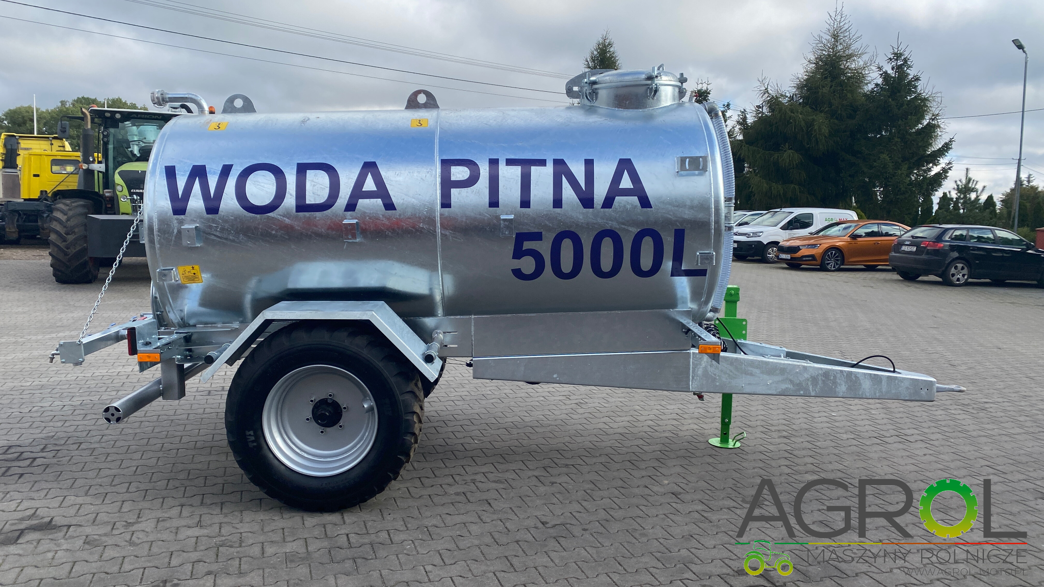 Wóz do wody pitnej AGRO-MAX 5000 L - obrazek 4