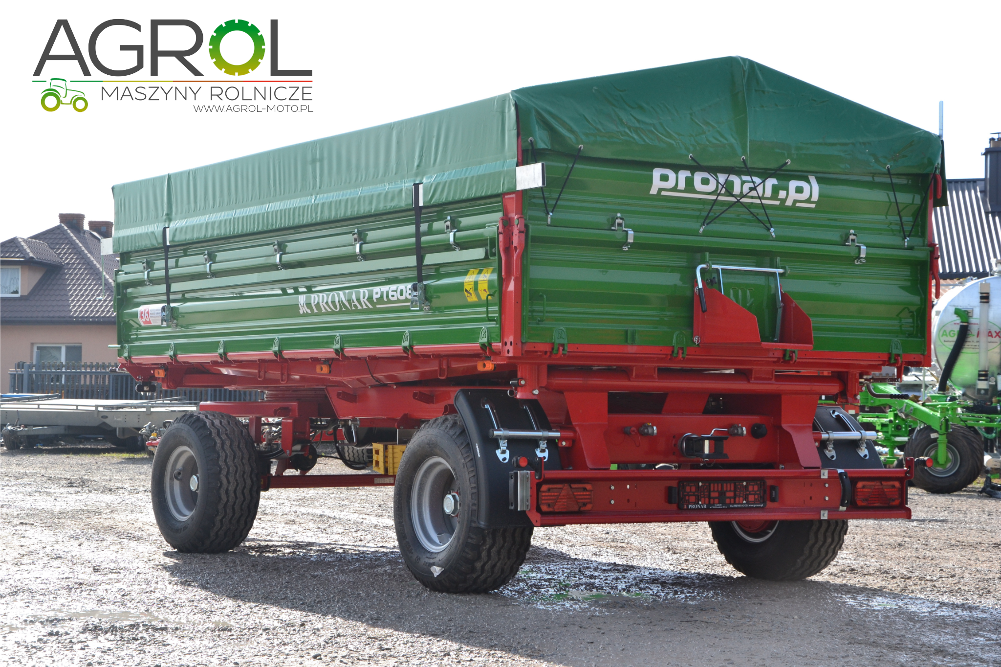 Przyczepa rolnicza PRONAR PT608 - obrazek 3