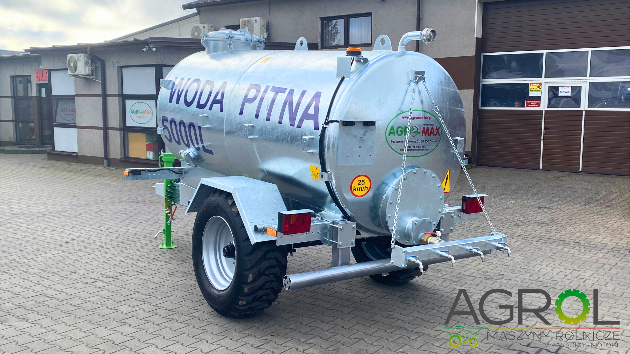 Wóz do wody pitnej AGRO-MAX 5000 L - obrazek 6