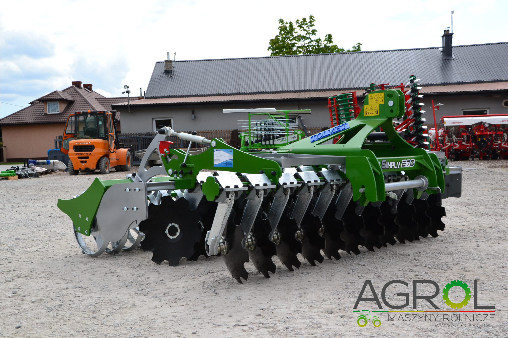 Brona talerzowa TOLMET SIMPLY 2,7m - obrazek 2