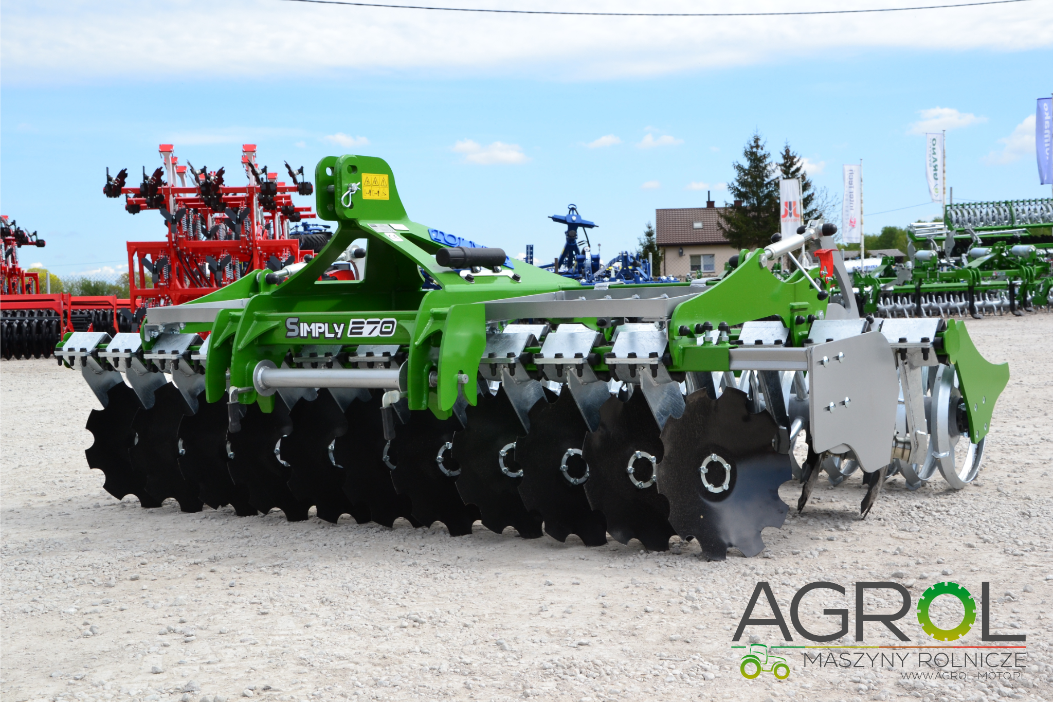 Brona talerzowa TOLMET SIMPLY 2,7m