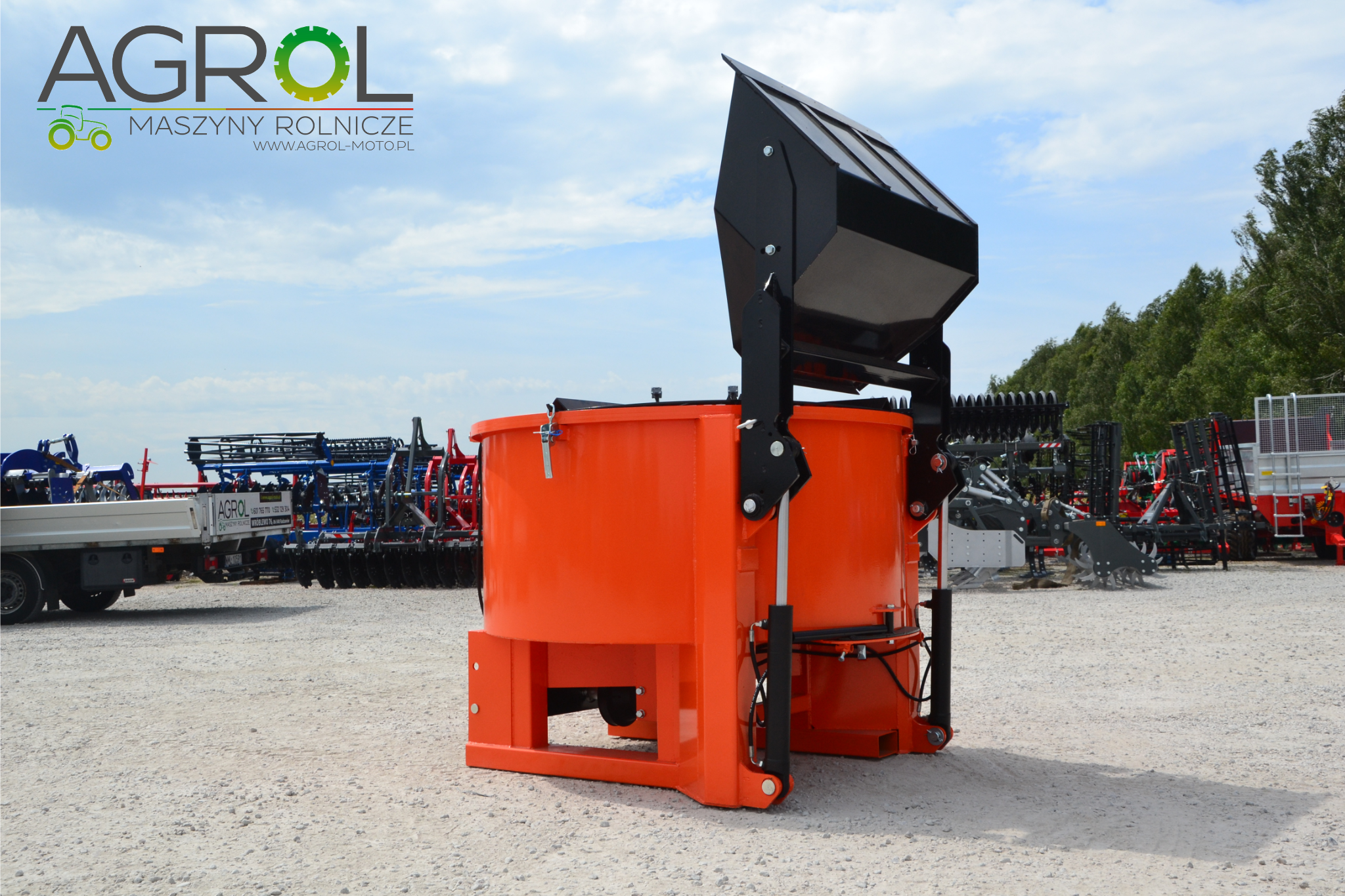 Betoniarka Agro-Factory 1200l - obrazek 3