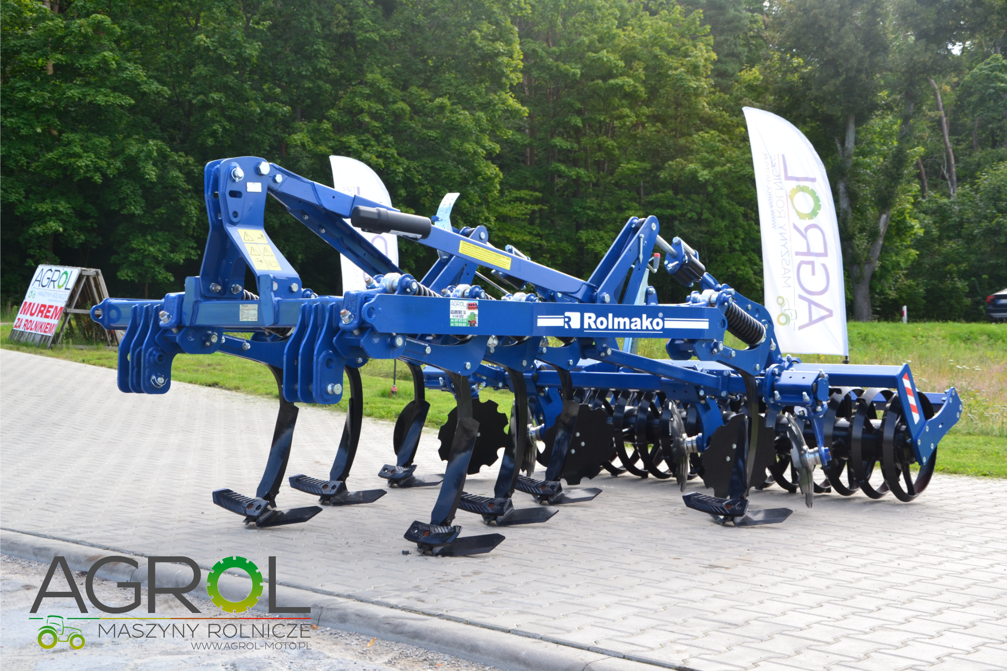 Agregat bezorkowy Rolmako U436 Premium 2,4m - obrazek 2