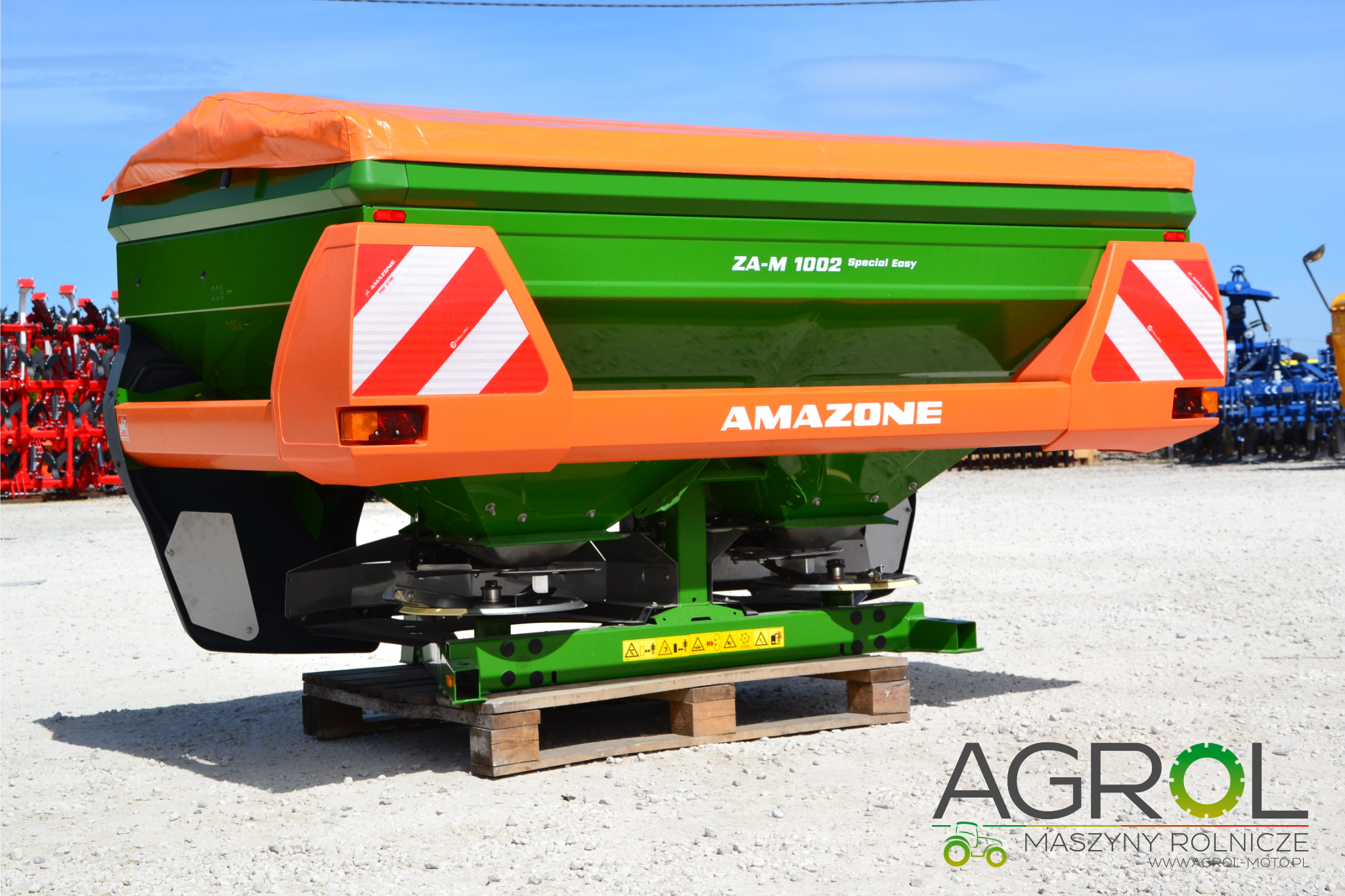 Rozsiewacz nawozu AMAZONE ZA-M 1002 - obrazek 2
