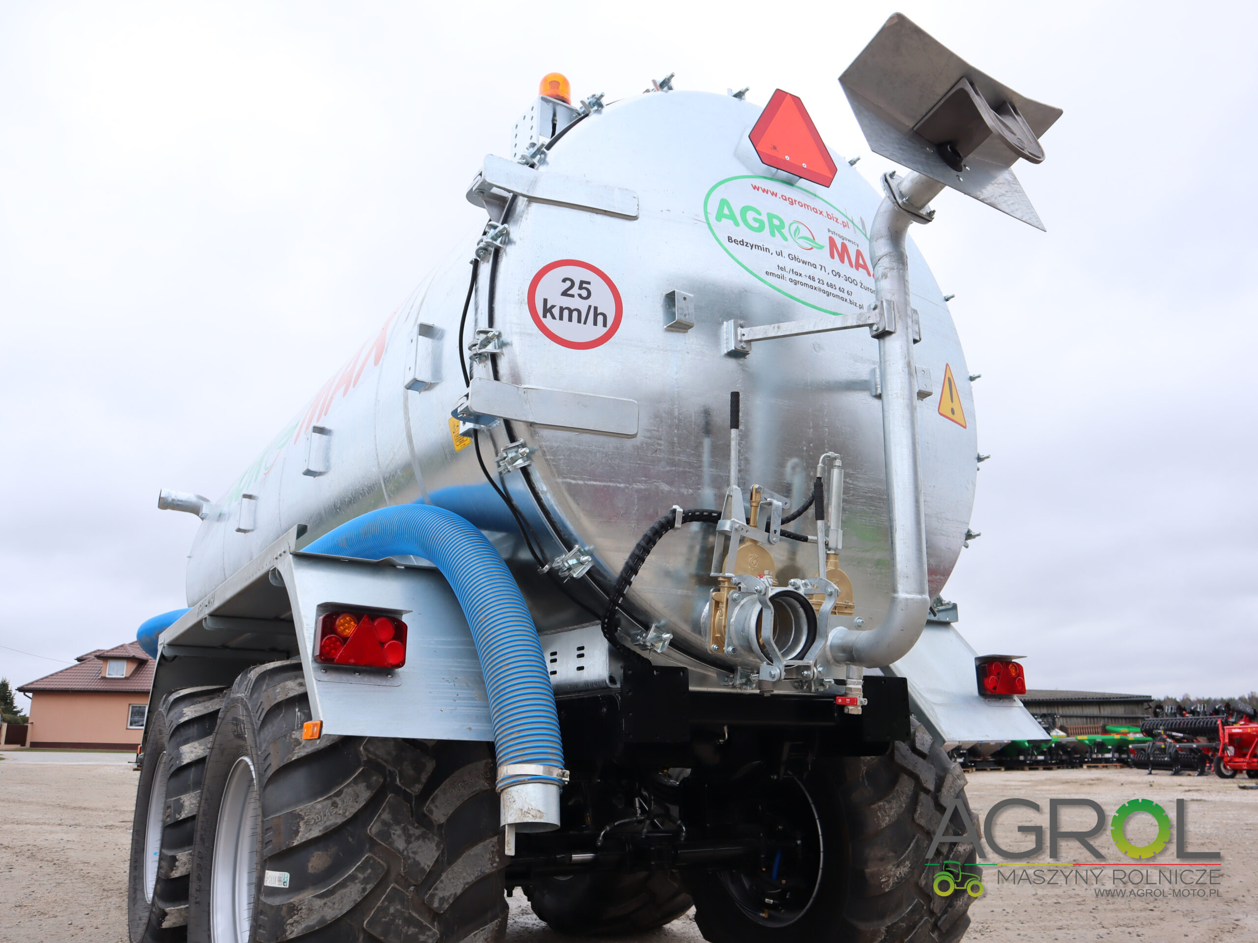 Wóz asenizacyjny AGRO-MAX 20000 litrów - obrazek 5