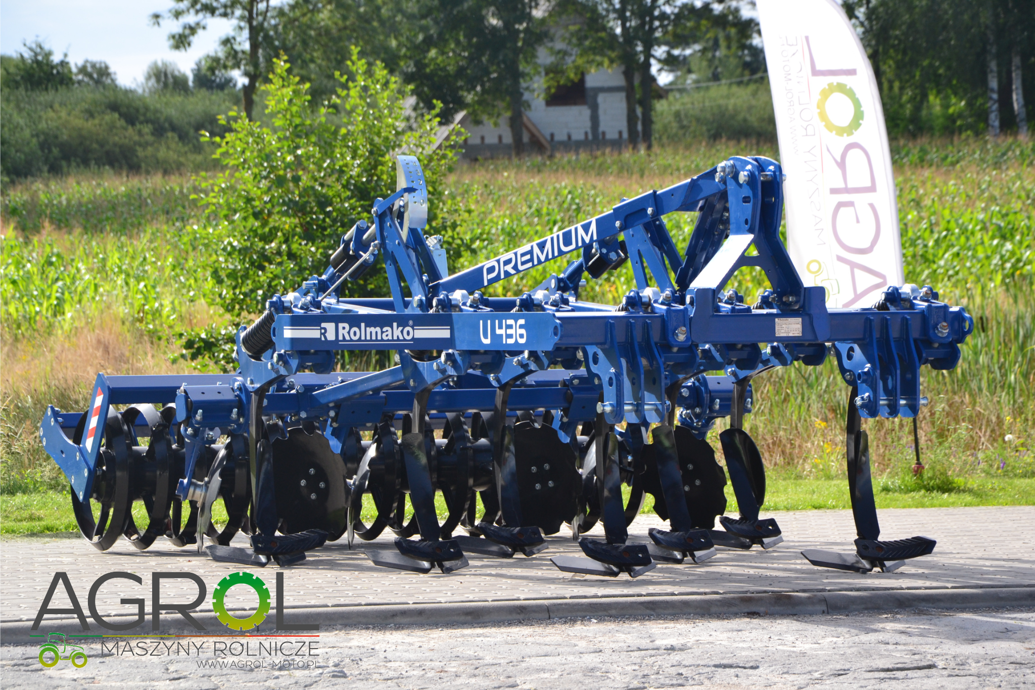 Agregat bezorkowy Rolmako U436 Premium 2,4m