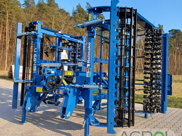 Kompaktowy agregat uprawowy Rolmako U684 H 4m