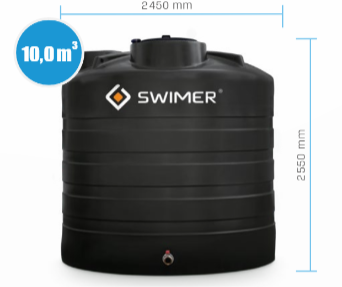 Zbiornik do wody deszczowej SWIMER Comfort-Line 10000 litrów