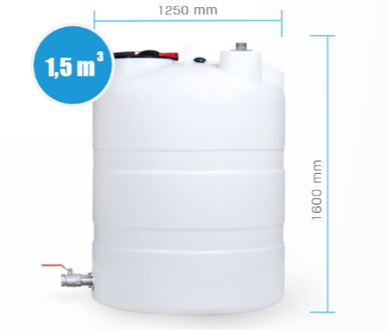 Zbiornik do wody pitnej SWIMER ECO 1500 litrów