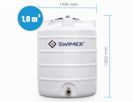 Zbiornik do wody pitnej SWIMER ECO 1000 litrów