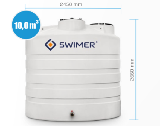 Zbiornik do wody pitnej SWIMER 10000 litrów