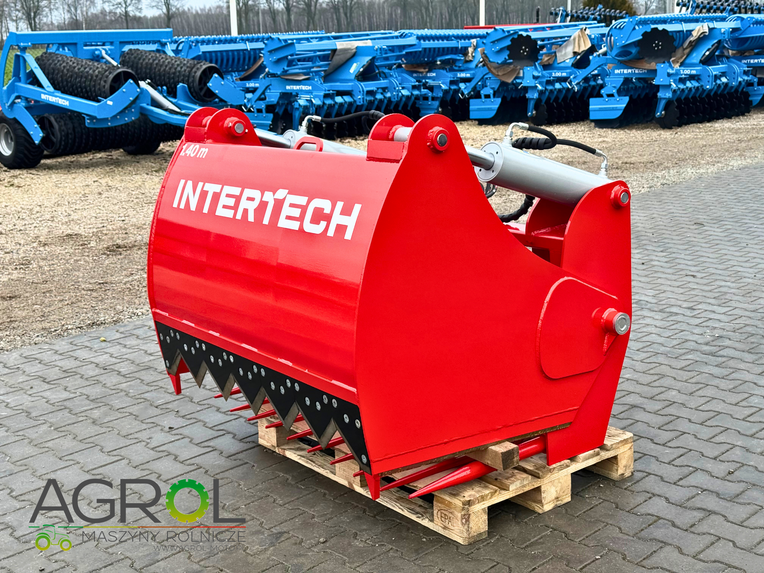 Wycinak do kiszonki Inter-Tech ALIGATOR 1.4 m - obrazek 2