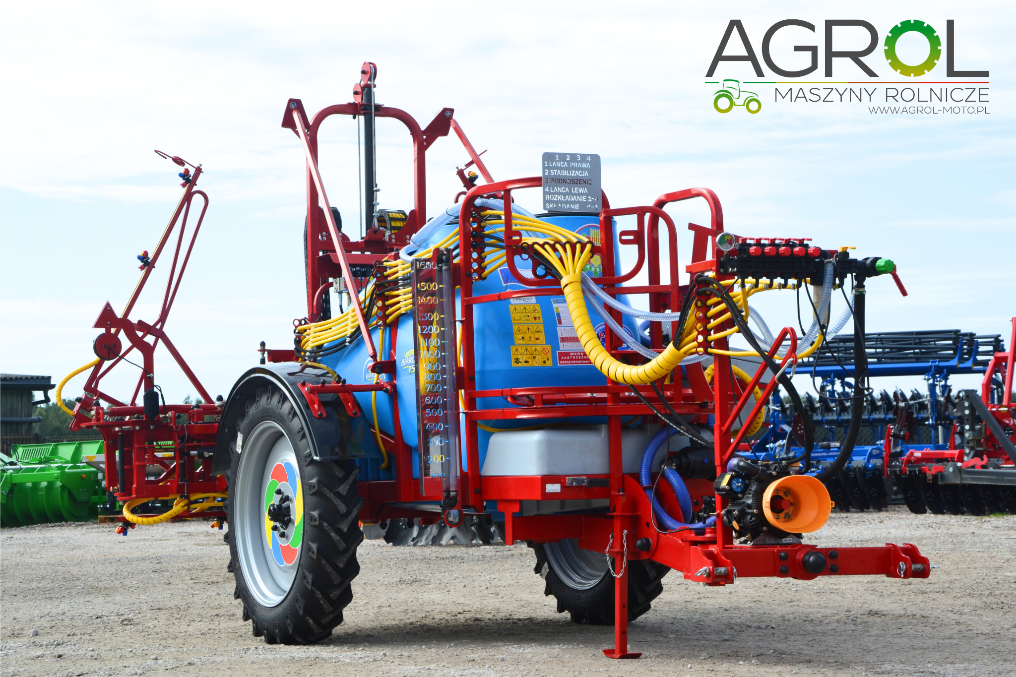 Opryskiwacz BIARDZKI Calabria Hydro 1500l/15m