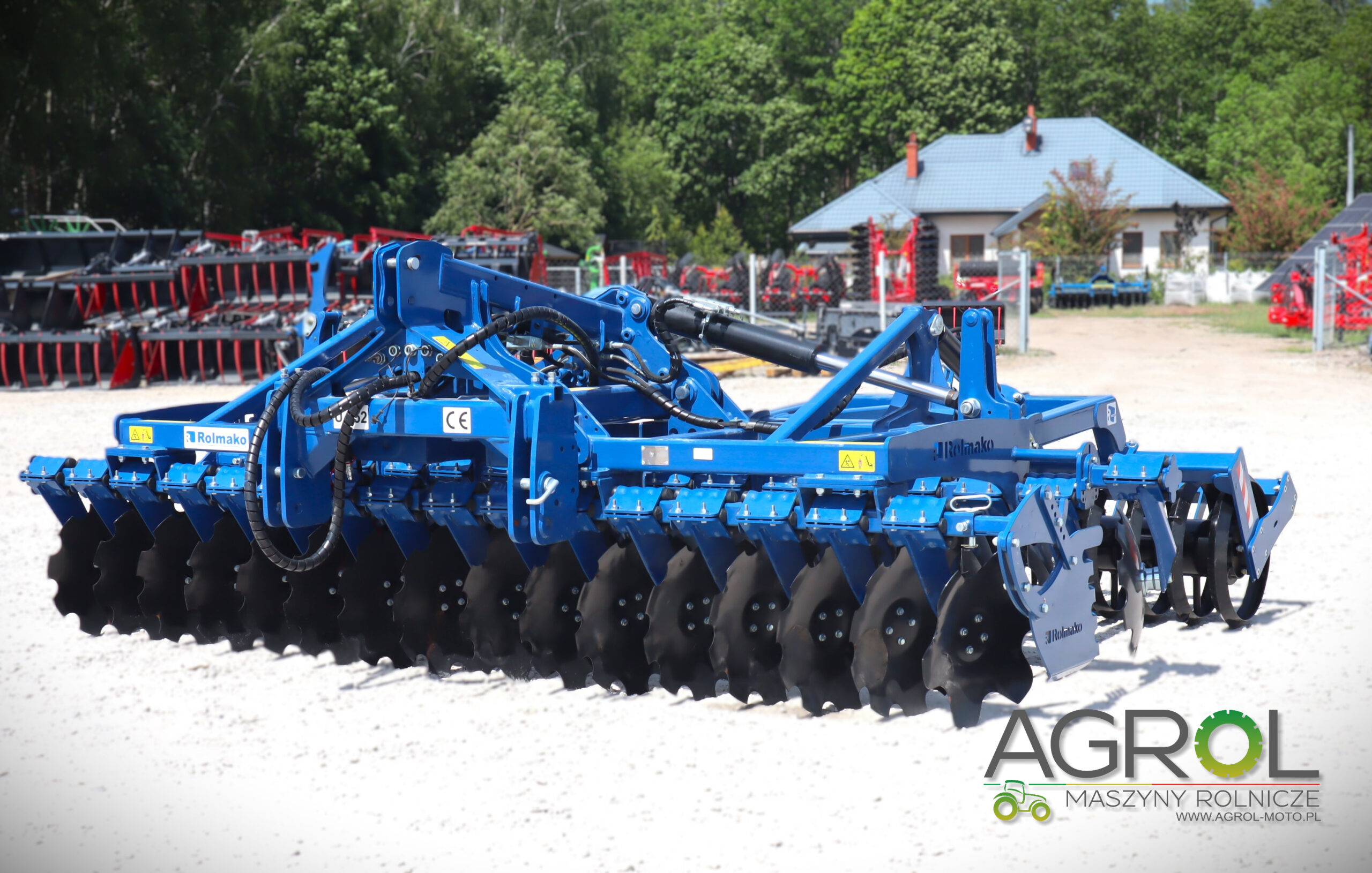 Brona talerzowa zawieszana Rolmako U652 4,0m - obrazek 2