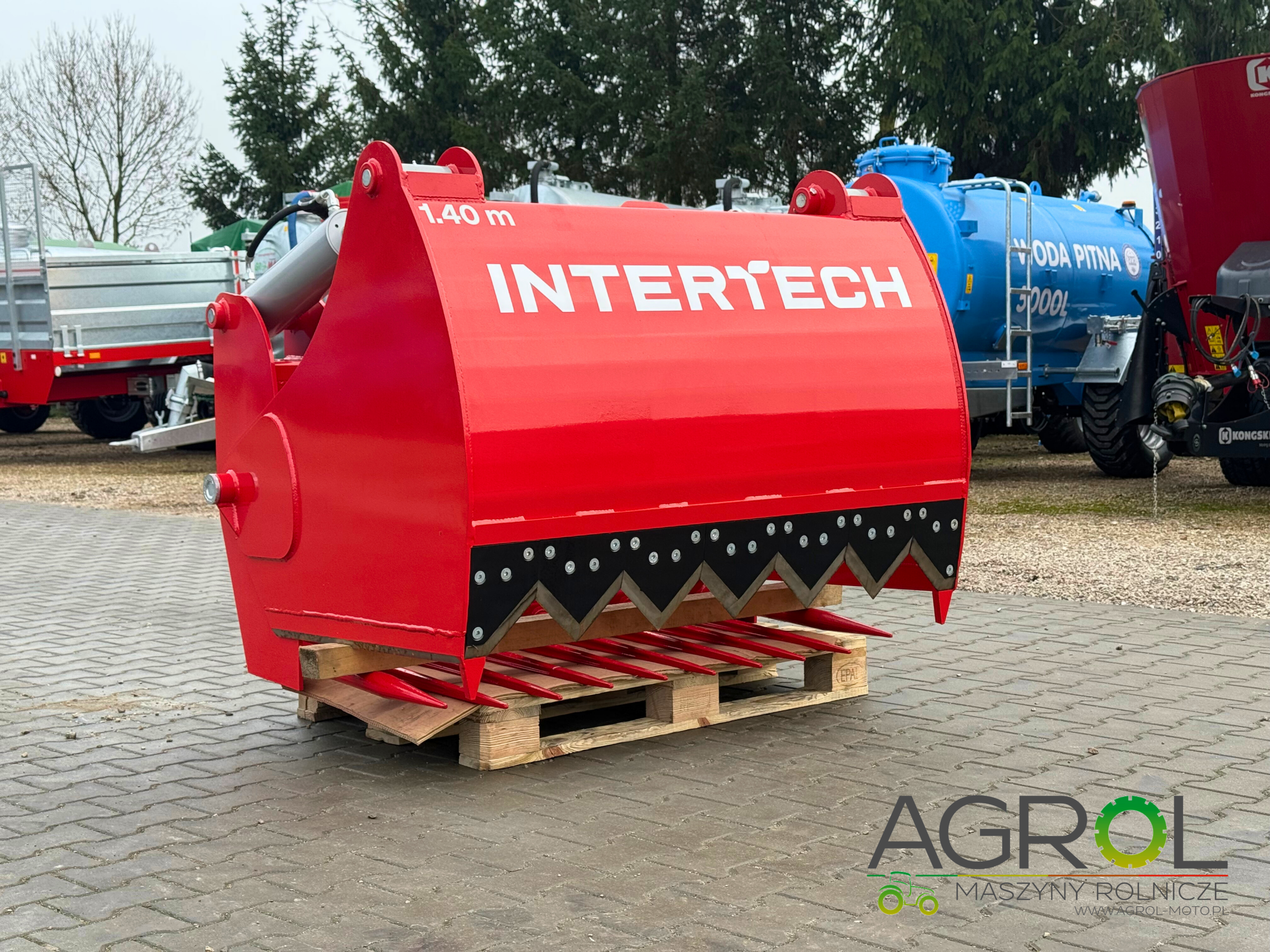 Wycinak do kiszonki Inter-Tech ALIGATOR 1.4 m