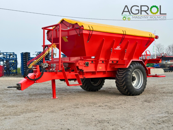 Posypywarka ciągniona PLJR05 5m3 5t Lisicki