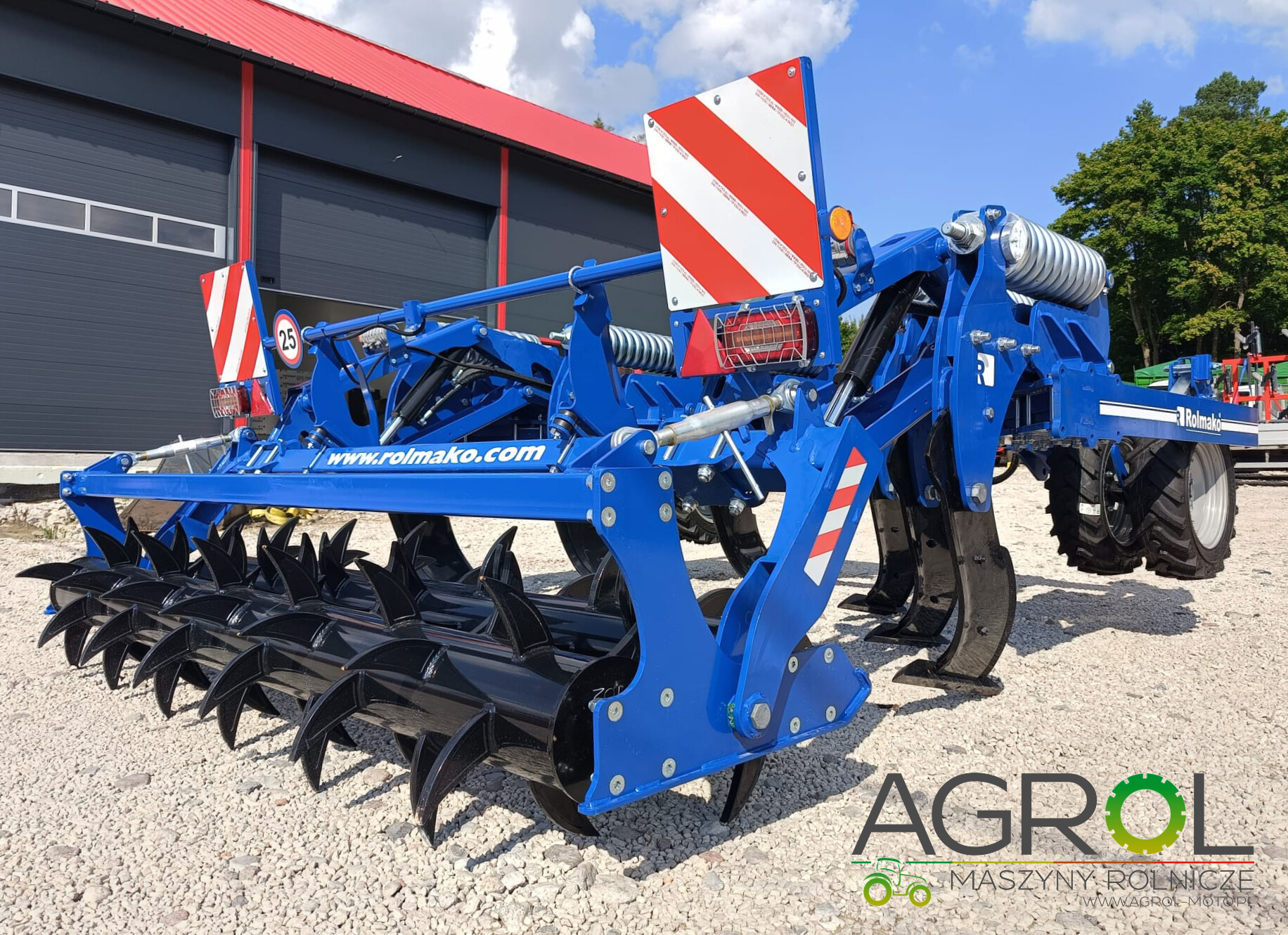 Głębosz z ramą V zab. sprężynowe U614 Rolmako - obrazek 4