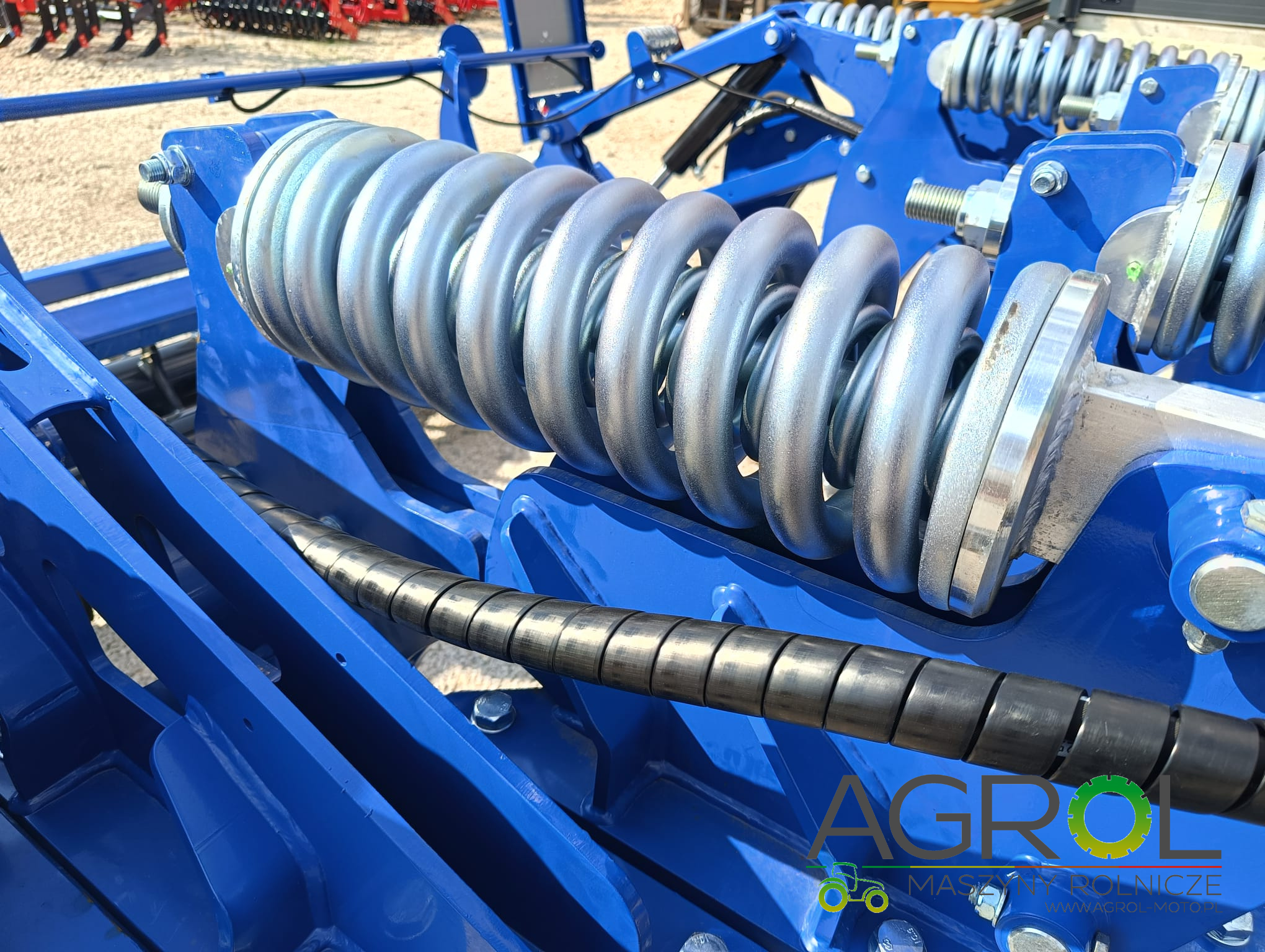 Głębosz z ramą V zab. sprężynowe U614 Rolmako - obrazek 6