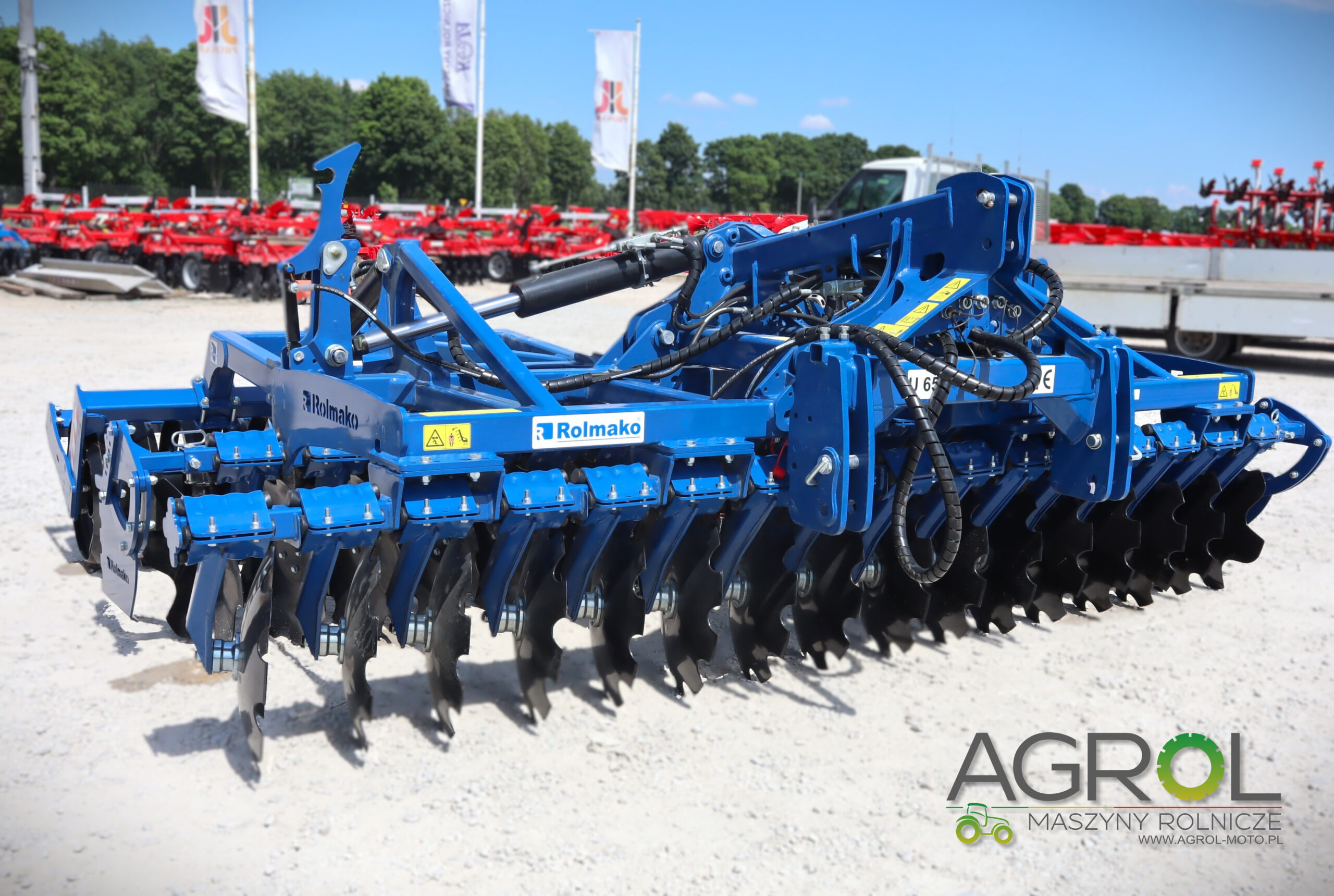 Brona talerzowa zawieszana Rolmako U652 4,0m