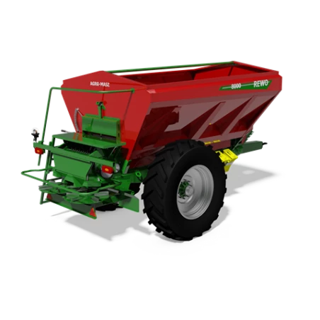 Rozsiewacz do wapna i nawozu Agro-Masz REWO